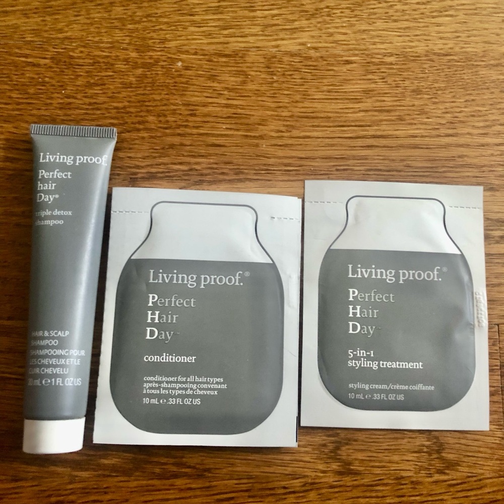 NEW (3) Living Proof PhD Hair Care Bundle